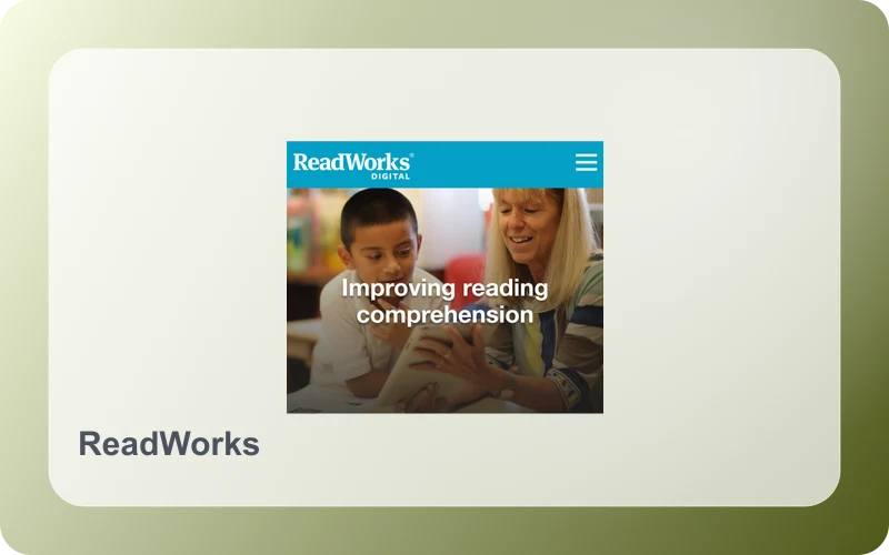 ReadWorks 阅读理解